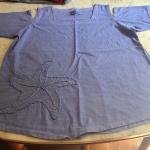 Shoulder less Blouse